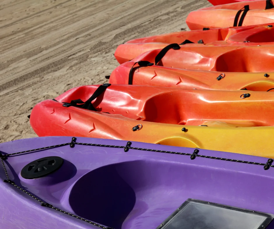 Kayac de couleur